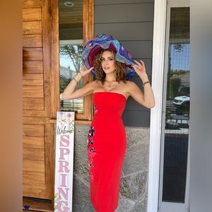 Tanya Taylor Red Dress